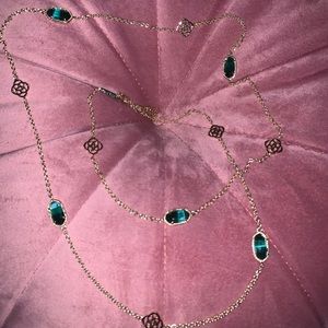 Emerald Kendra Scott necklace